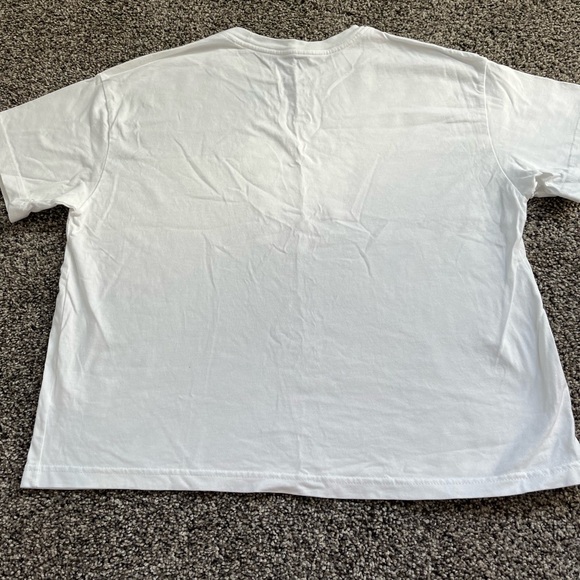 Nike White Tee with Black Logo - Picture 3 of 3